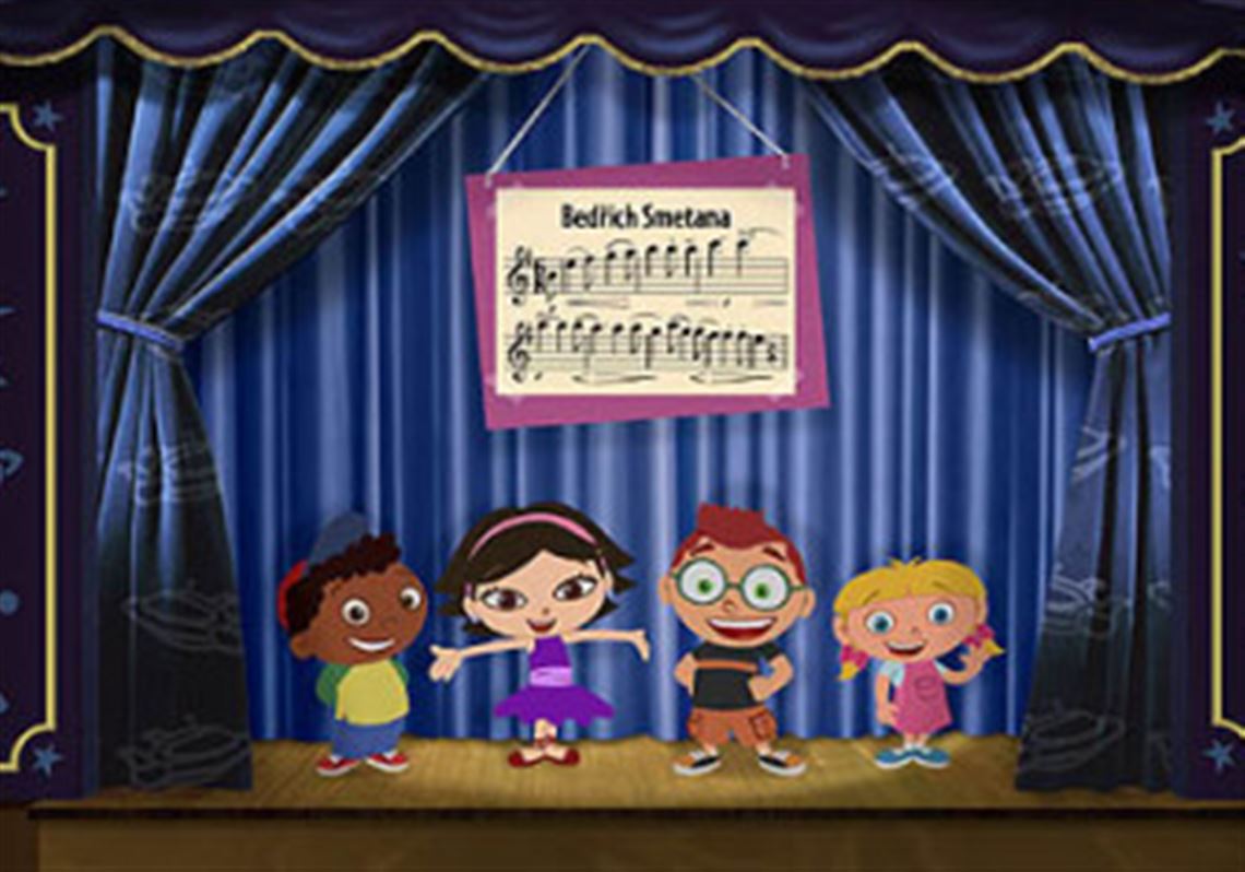 "Little Einsteins" strives to make classic music, including scores, as visual and concrete as possible, says executive producer Eric Weiner.