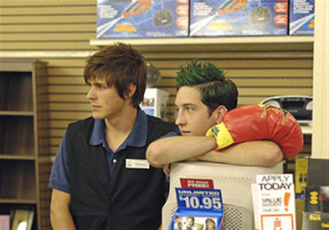 Chris Lowell, left, and Chris Marquette star in "Graduation."