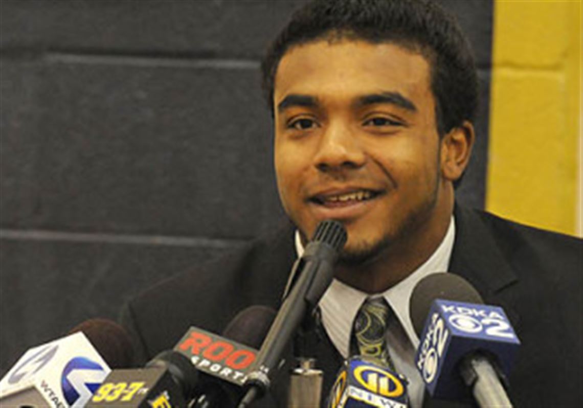 Hopewell athlete Rushel Shell announces that he will attend the University of Pittsburgh in the fall.