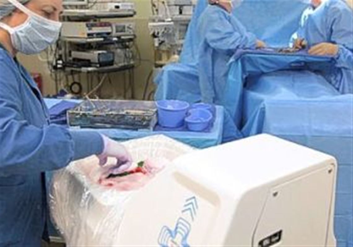 Using radio frequency technology, the Ross firm ClearCount Medical Solutions has developed a basin that keeps track of sponges used during surgeries