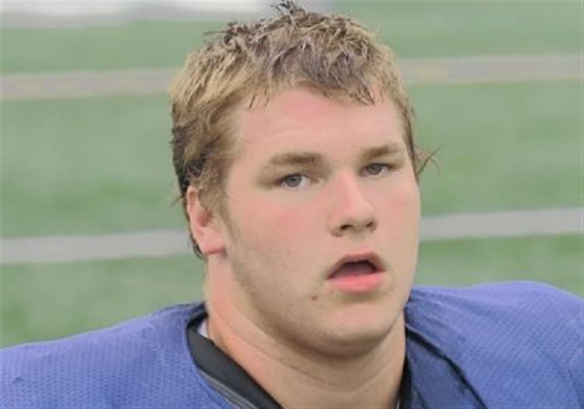 Mt. Lebanon offensive lineman Alex Bookser.