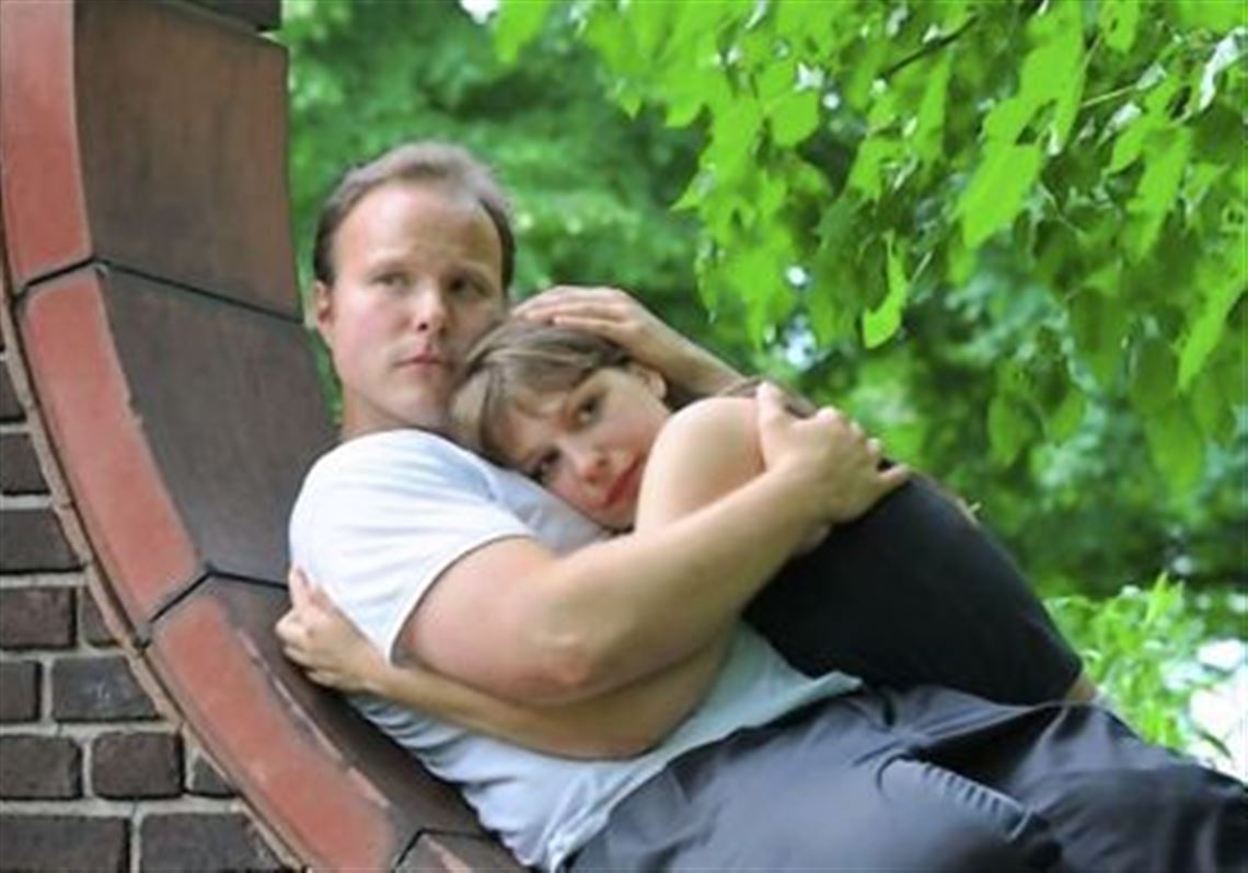 Andrew Miller and Danielle Powell are Romeo and Juliet for Pittsburgh Shakespeare in the Parks.