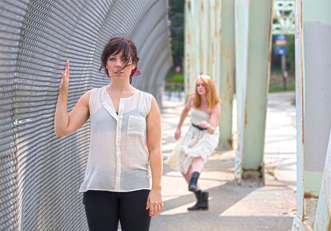 Jamie Murphy (left) and Renee Smith, creators of the Murphy/Smith Dance Collective.