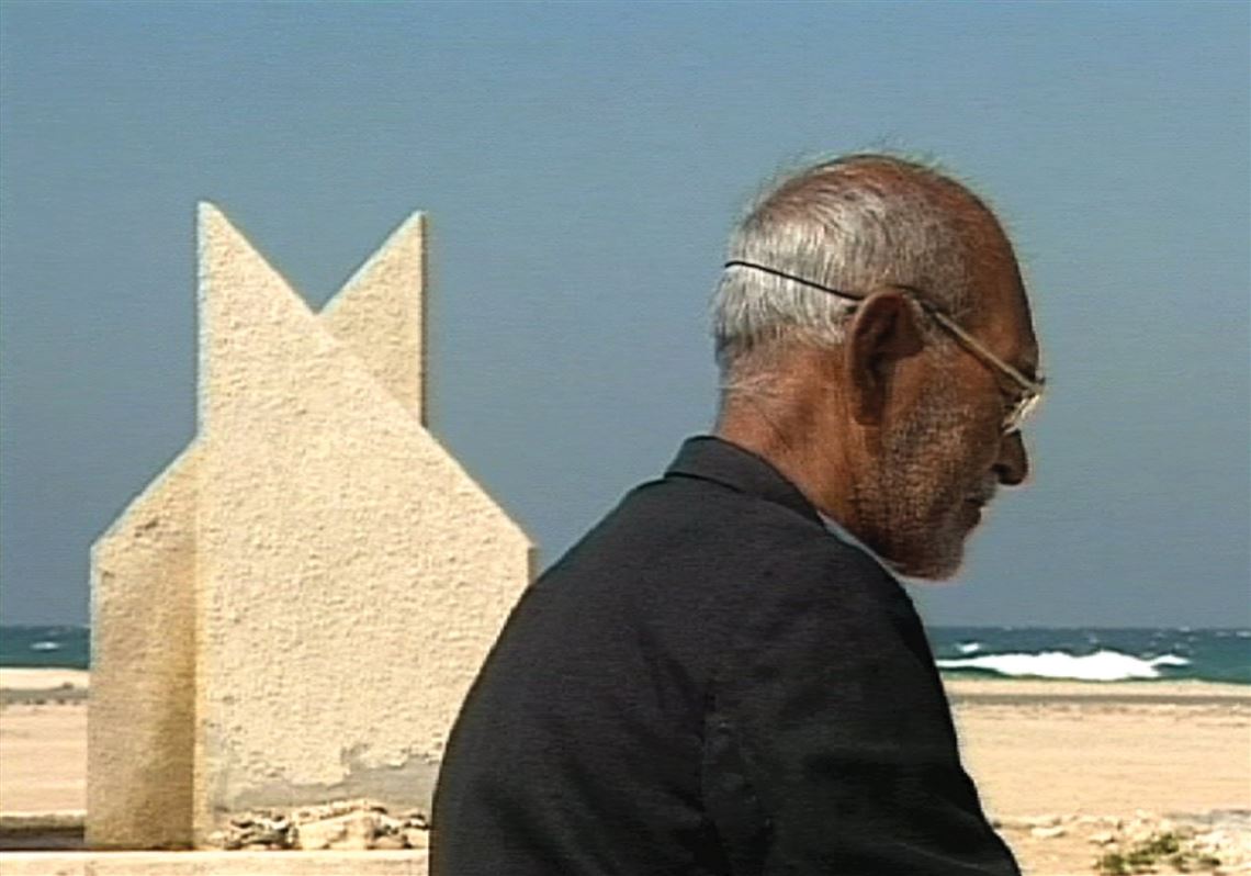 A still from “Solitude Opus” by Kamran Shirdel, Mary Thomas’ favorite in the 2013 Carnegie International. Shot on Iran's Kish Island in the Persian Gulf, where, as Mr. Shirdel explains, “lives of decay and lives of luxury are neighbors,” “Solitude Opus” focuses on a man in his 80s who still diligently guards a closed energy complex.