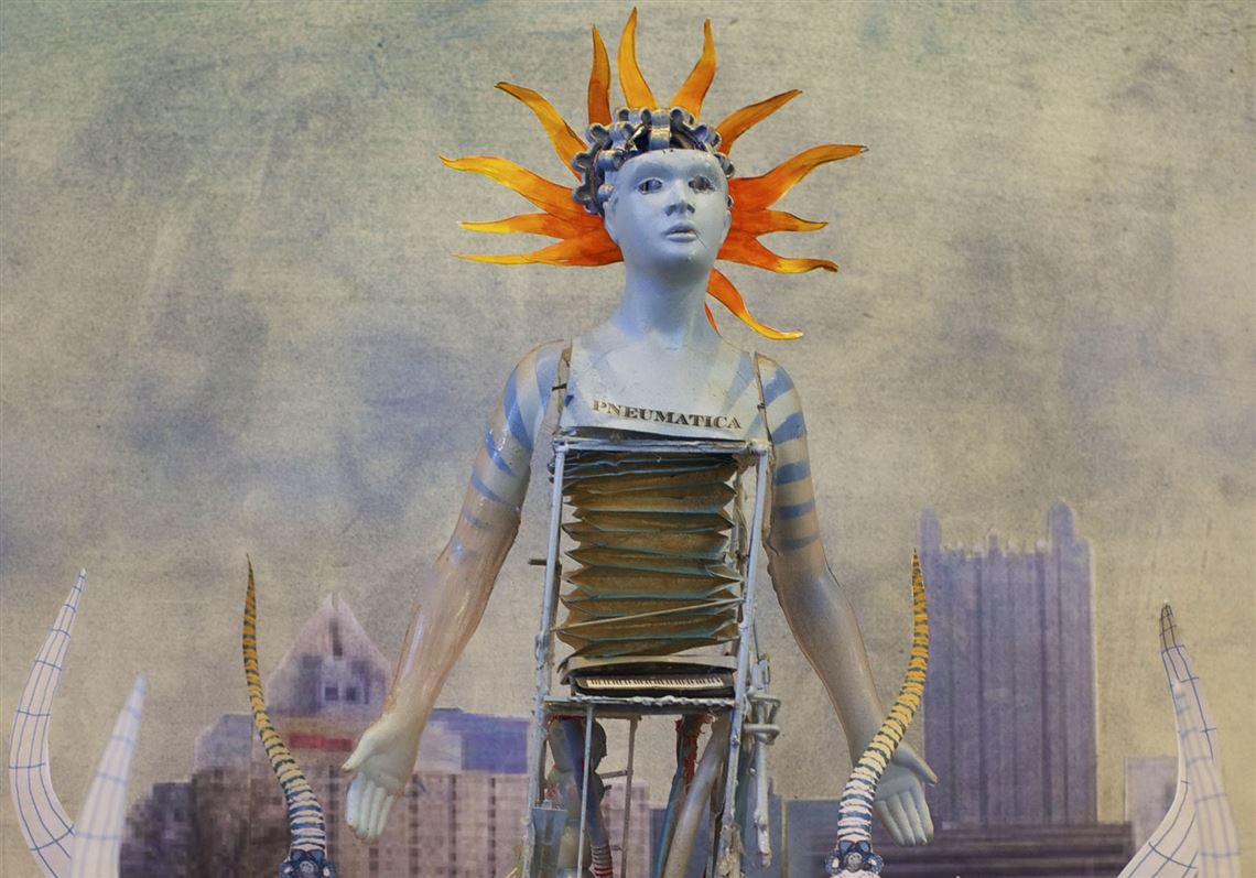 Squonk's new outdoor work, "Pneumatica," will be unveiled at Point State Park as part of the Dollar Bank Three Rivers Arts Festival. 