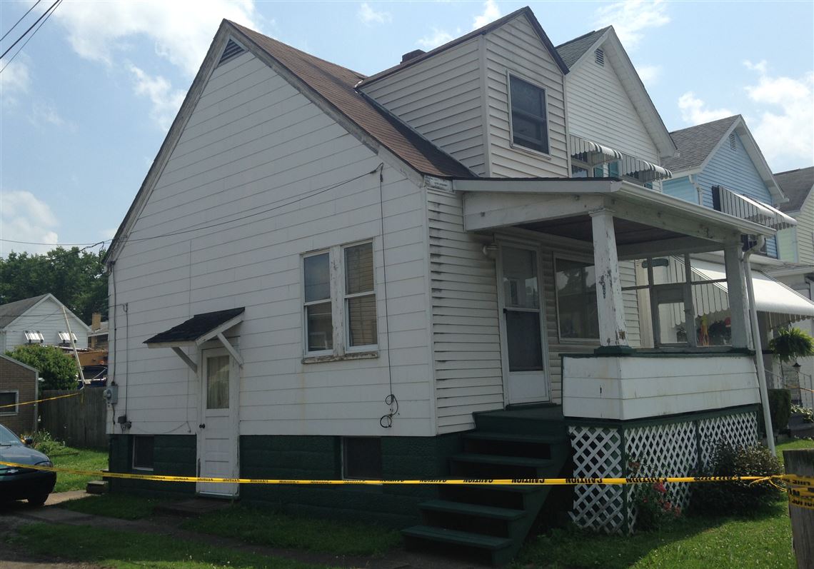 A man was found dead Tuesday inside a large barrel in the basement of this East Vandergrift home.