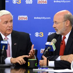 Gov.-elect Tom Wolf called outgoing Republican Gov. Tom Corbett last month, after his election triumph, and asked the sitting governor to scrap his overhaul.