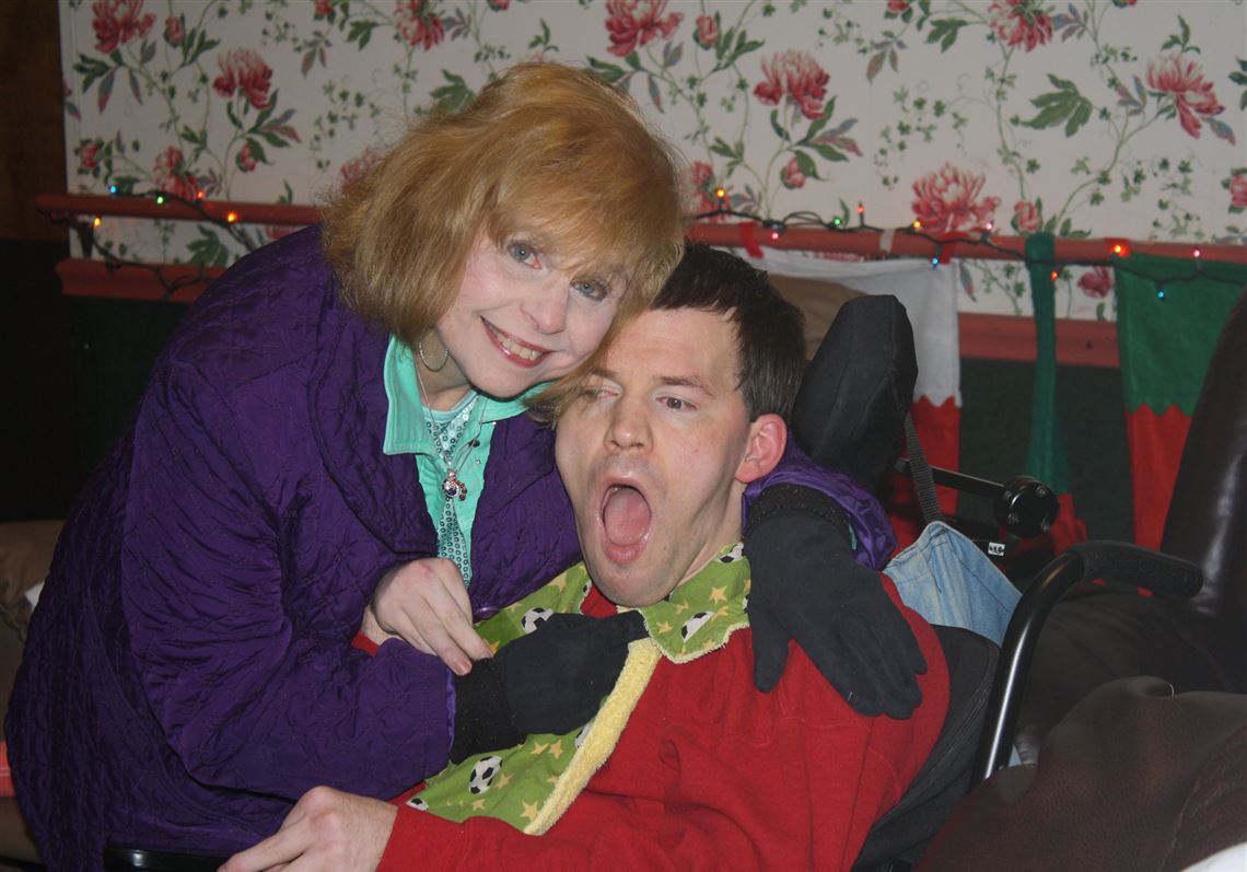 Joan Huber and her son, Kevin Beggs.