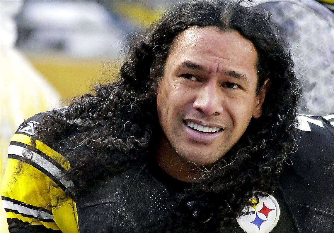 Pittsburgh Steelers safety Troy Polamalu (AP Photo/Gene J. Puskar).