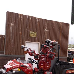 Disaster-response robot CHIMP, which competed in the DARPA Robotics Challenge this summer, is one result of Carnegie Mellon University's growing influence in the robotics region.
