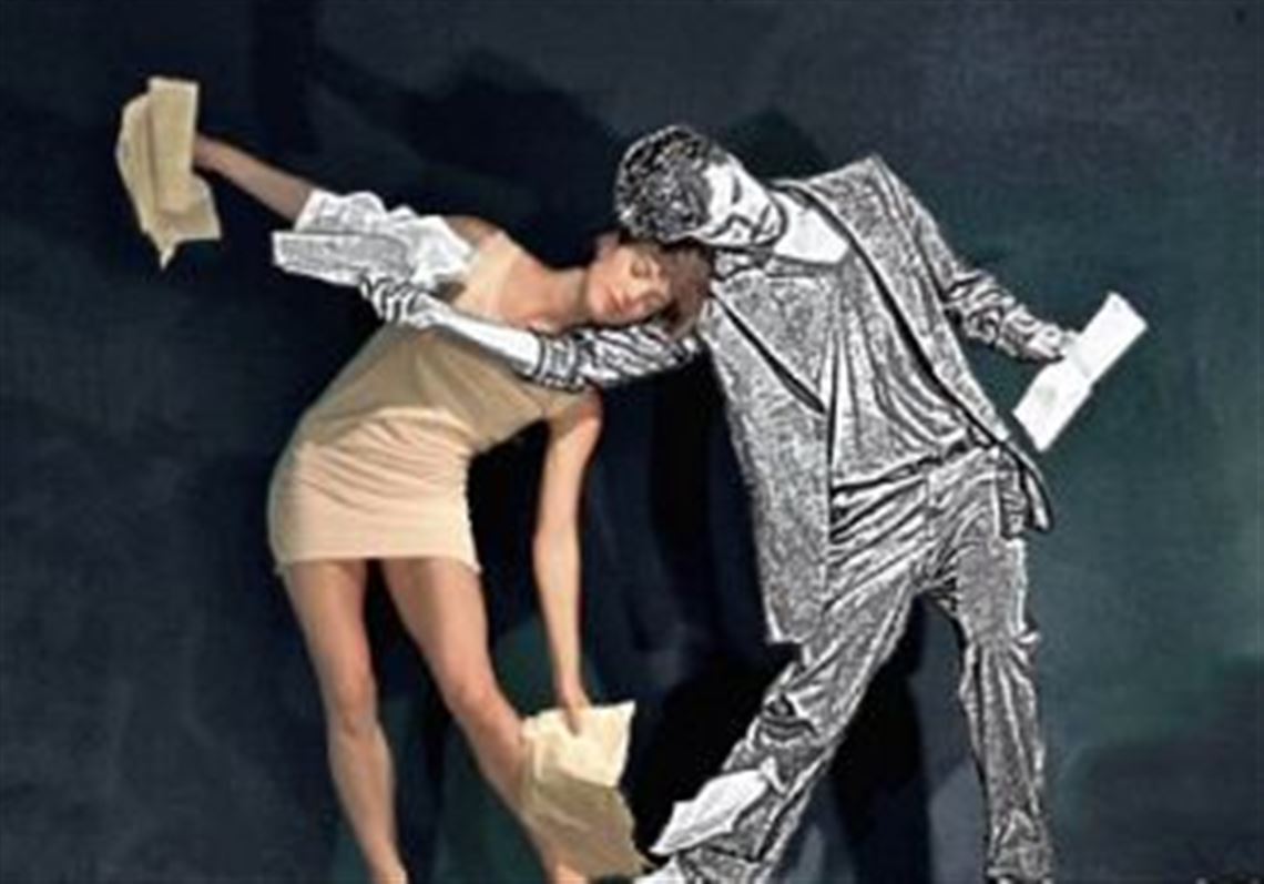 The Pillow Project company dancers Breanna Short and Taylor Knight will participate in the installation "Paper Memory."