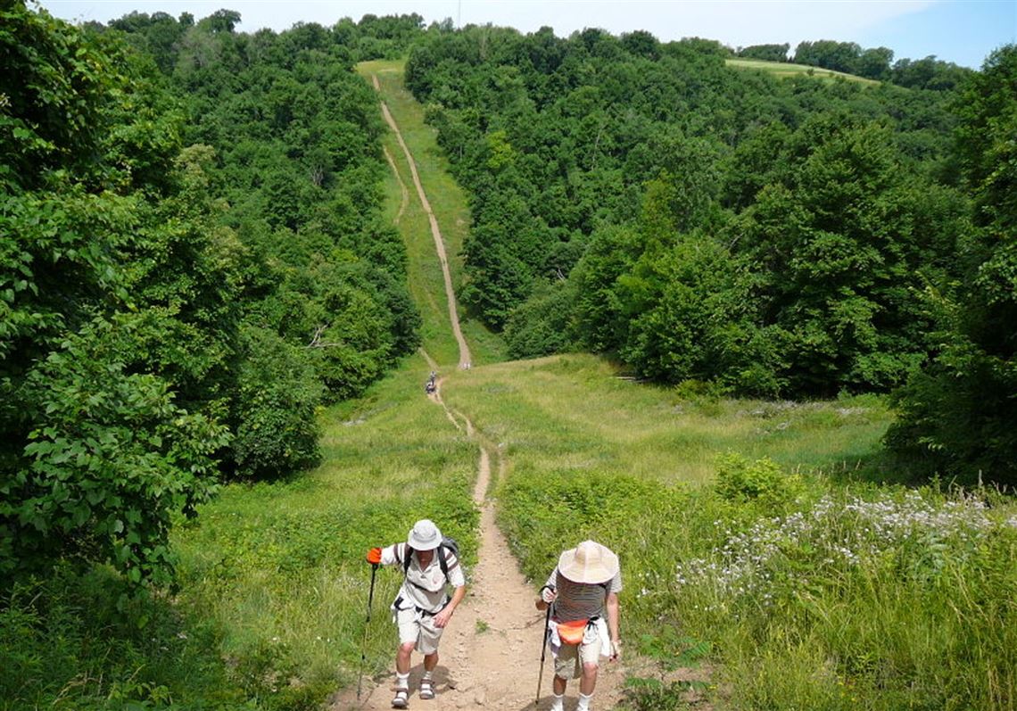 The Rachel Carson Trail Challenge is a 34-mile endurance hike from Harrison Hills Park to North Park. There's also an 18-mile Homestead Challenge and an 8-mile Friends & Family Challenge.  