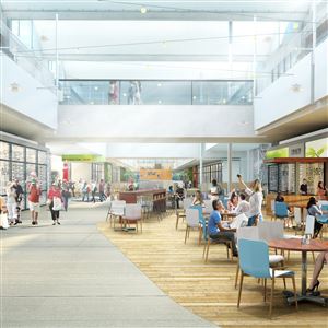 Projects such as Nova Place at the Allegheny Center Mall, shown in a 2015 artist rendering, are helping to expand the traditional Downtown boundaries, said Jeremy Waldrup, Pittsburgh Downtown Partnership CEO and president.