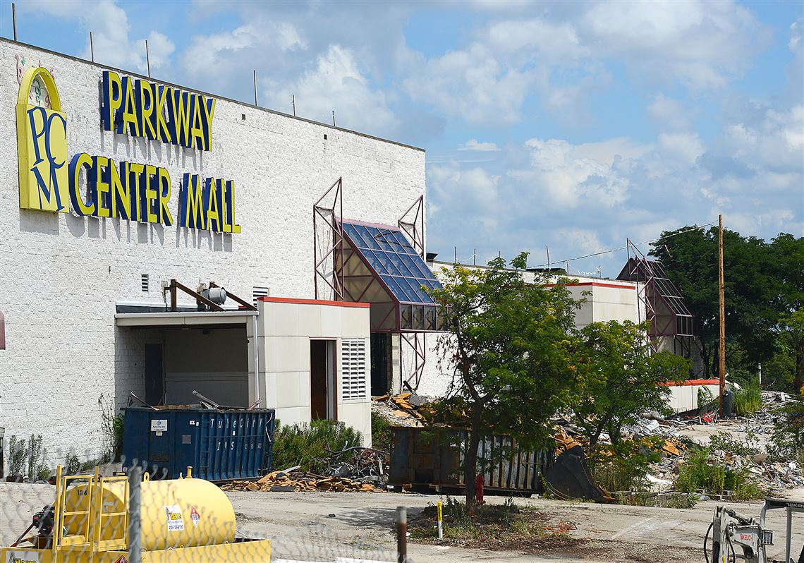The once-bustling Parkway Center Mall in Green Tree will be replaced by mixed-use development. 