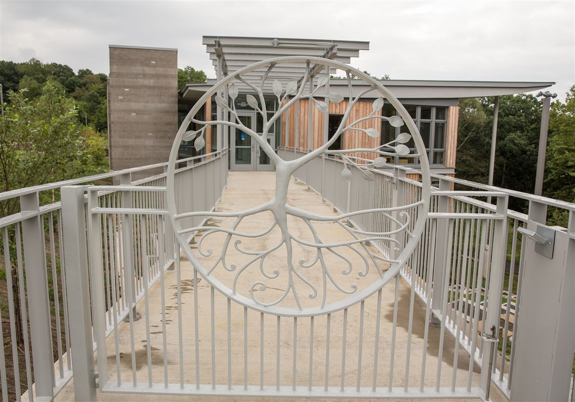 Frick Environmental Center  gate.