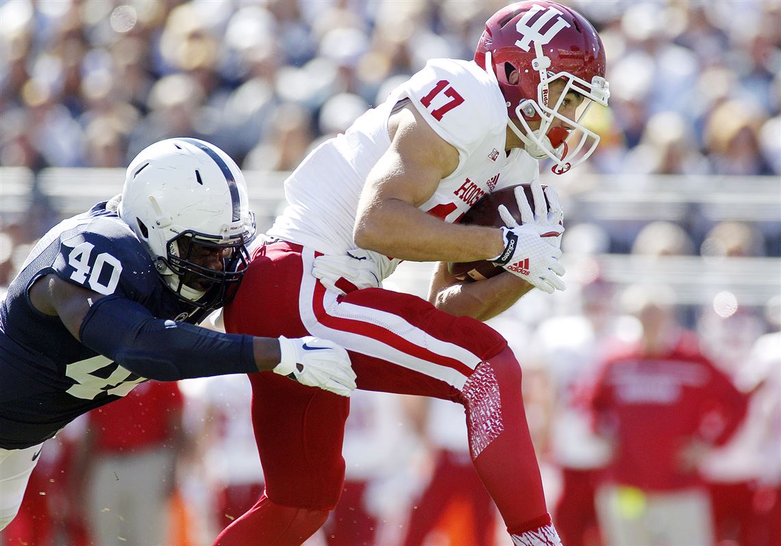 Linebacker Jason Cabinda has been a bundle of energy waiting for his return to the lineup, which could come Saturday against Ohio State