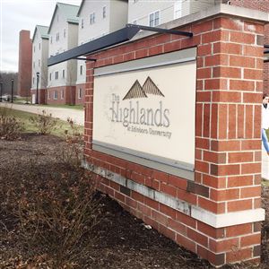 A residence complex at Edinboro University.
