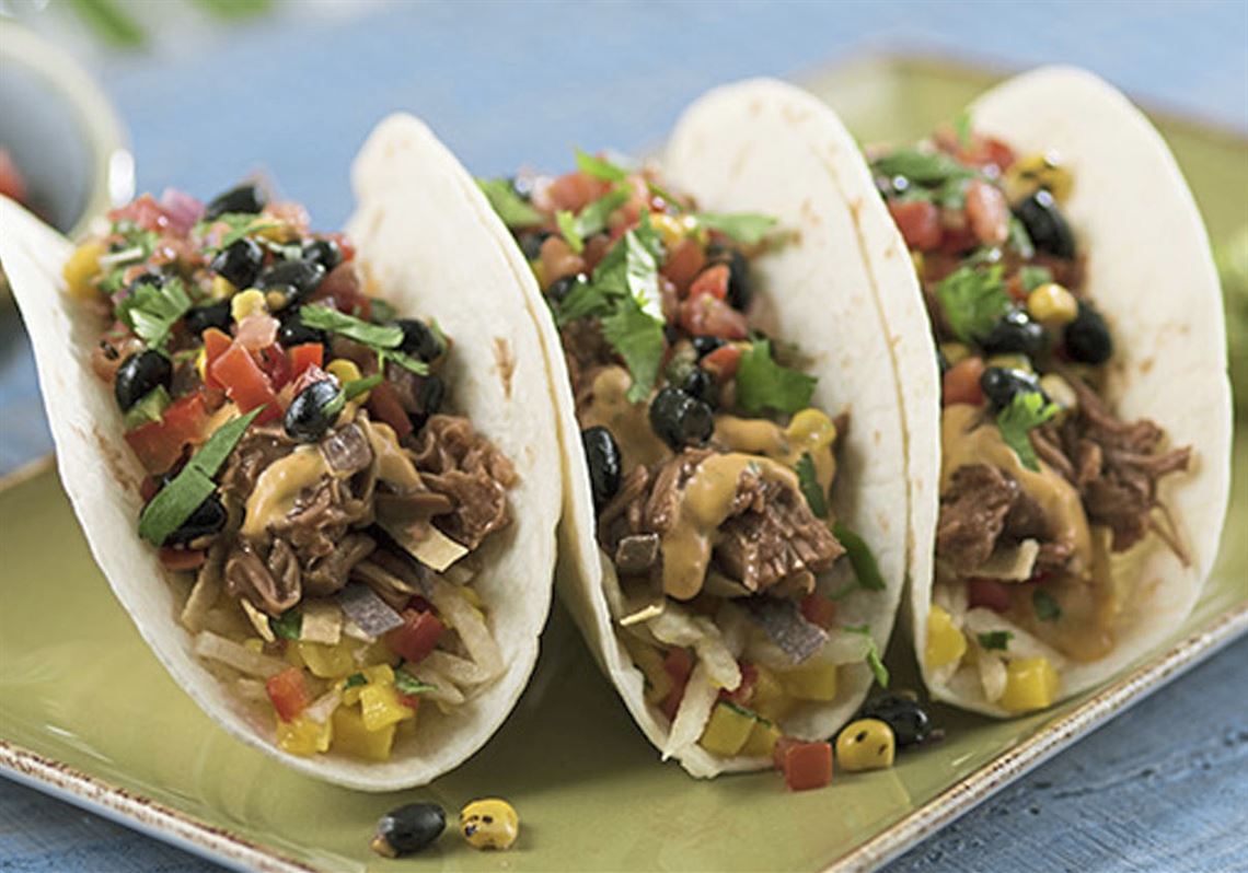 Jackfruit tacos are now on the menu at Bahama Breeze restaurants.