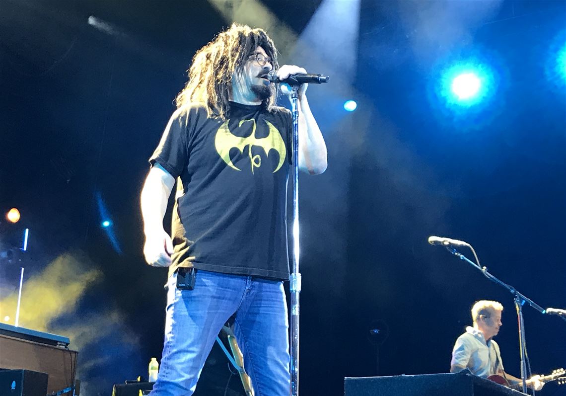 Adam Duritz of Counting Crows at KeyBank Pavilion on Tuesday.