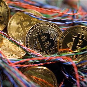 Bitcoin lives on the internet, not as physical currency but that hasn't stopped traders from driving up the cryptocurrency's value. 
