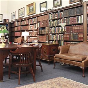 The Oliver Room at Carnegie Library of Pittsburgh in Oakland.  