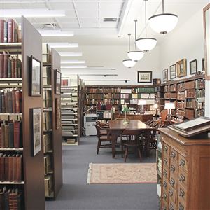 The Oliver Room at Carnegie Library of Pittsburgh in Oakland.