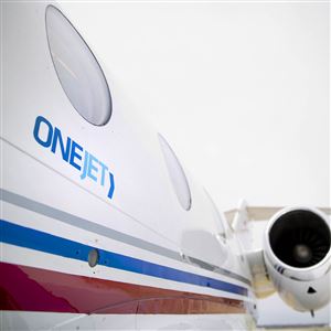 In this 2015 photo, a OneJet plane