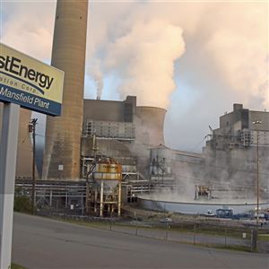 FirstEnergy's Bruce Mansfield Power Plant in Shippingport, Beaver County.