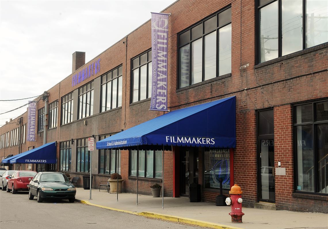A exterior view of the Pittsburgh Filmmakers office at 477 Melwood.