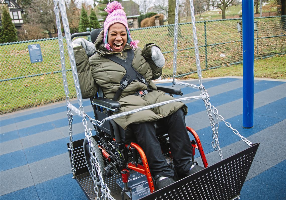 Wheelchair Swing Freedom Glider ADA Accessible Swing Set Platform