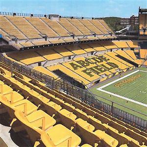 The Steelers are seeking approval from the city'z zoning board of adjustment to spell out Heinz Field or another name in the seats in the lower bowl at the north end of the stadium.