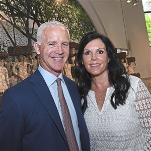 Event chairs Don and Audrey Heberle Friday, June 7, 2019, at the MuseumLab opening night Gala on the North Side.  