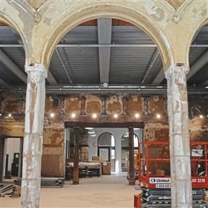 In March, workers were readying the interior of MuseumLab, a new addition to the Children's Museum of Pittsburgh on the North Side. 