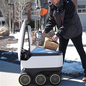 Starship robot at Purdue University