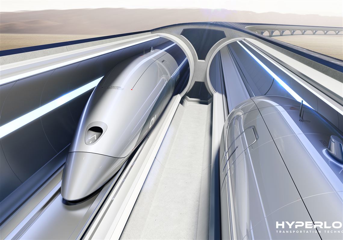 Hyperloop Transportation Technologies, a Los Angeles, Calif.-based firm hoping to revolutionize ground travel, penned an agreement with 18 partners for a theoretical Great Lakes Hyperloop link between Cleveland and Chicago on Monday. 