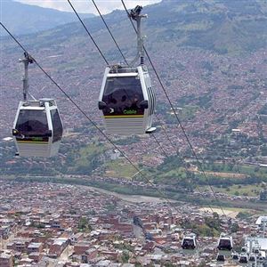 Gondolas over Medellin: a transport system that helped transform the city