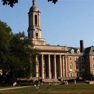 The Old Main building on the campus of Penn State University in State College on July 12, 2012.   