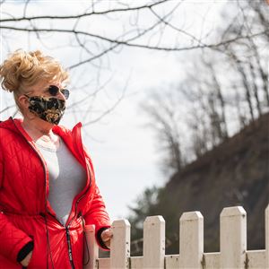 Brenda Carll, pictured in Oil City, Pa., and a retired public health nurse, fought for years against cuts to Pennsylvania's community health system by governors and legislators from both parties.