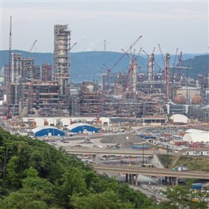 The Shell Pennsylvania Petrochemicals Complex on Thursday in Potter Twp.