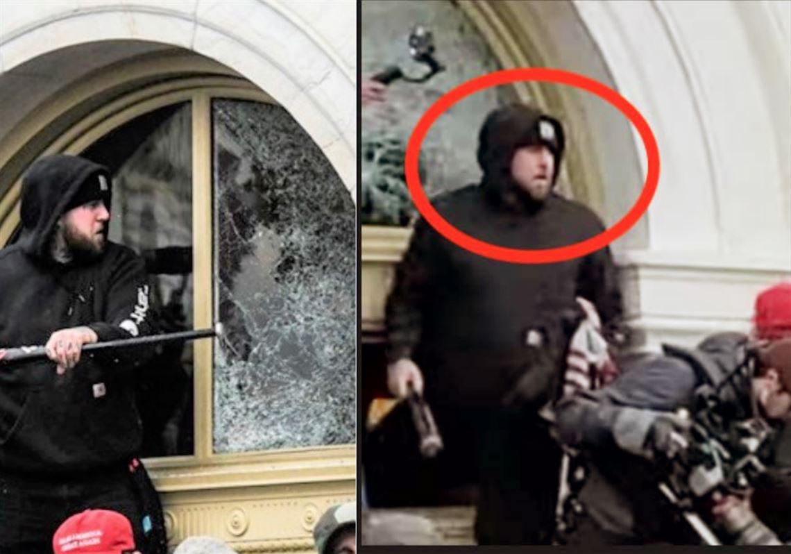 Accused bat-wielding Capitol rioter from S. Fayette ordered detained ...