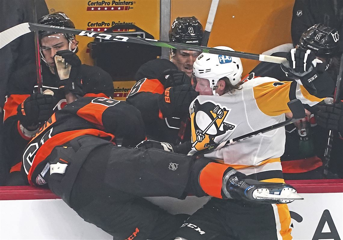 Flyers Penguins Fight