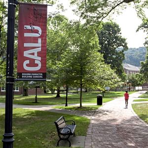 The campus of the California University of Pennsylvania is seen on Tuesday, July 31, 2018.