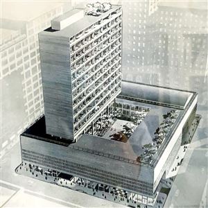 A Detroit developer is proposing to build a 19- to 20-story apartment tower on top of the YWCA building Downtown. The redevelopment would hold up to 300 units. 