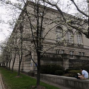 The Board of Public Education of Pittsburgh building on South Bellefield Avenue in Oakland.