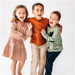 Fall children's clothes emphasize comfort for this back-to-school season. These styles are available at Precious + Posh: Baby + Children's boutique.