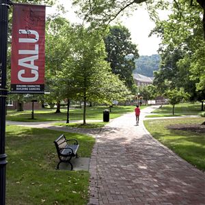 The campus of the California University of Pennsylvania