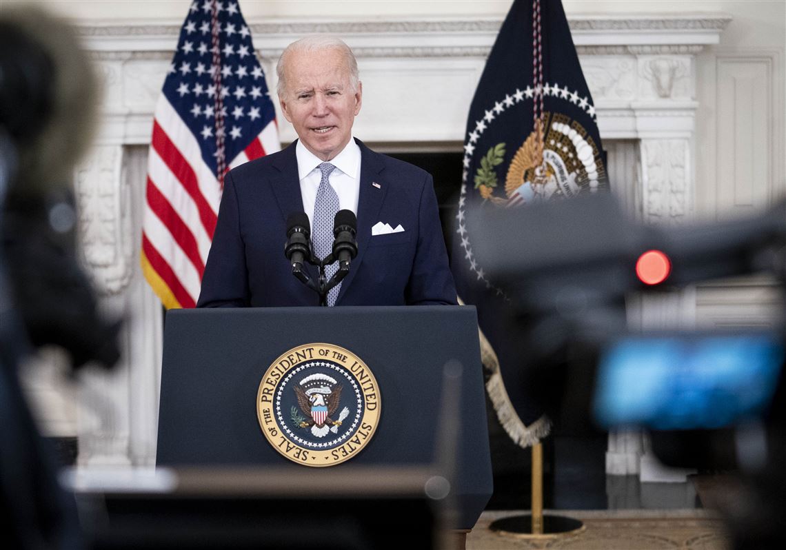 President Joe Biden discusses the monthly jobs report Friday at the White House in Washington. Speaker Nancy Pelosi on Friday invited Mr. Biden to deliver the State of the Union address to Congress on the later-than-traditional date of March 1. 
