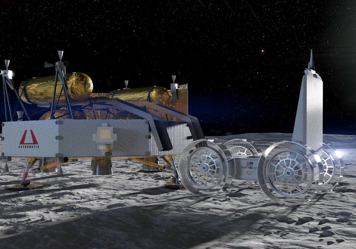 'Pushing forward': Astrobotic secures new rover for second lunar ...
