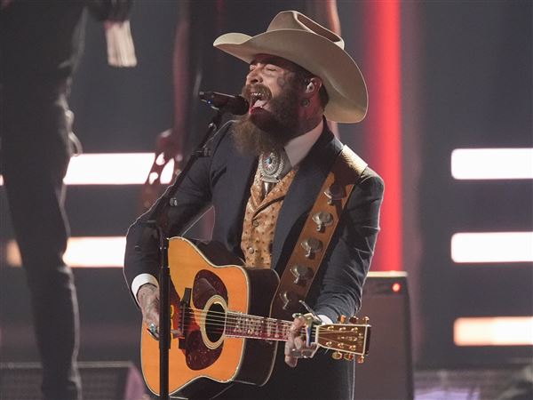 Post Malone, seen here at the CMA Awards in November, headlines PNC Park. 