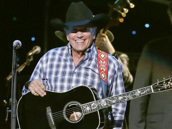 George Strait performs at Willie: Life & Songs Of An American Outlaw at Bridgestone Arena on Saturday, January 12, 2019, in Nashville, Tenn. 